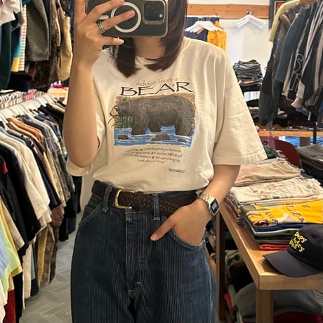 BEAR プリントＴシャツ