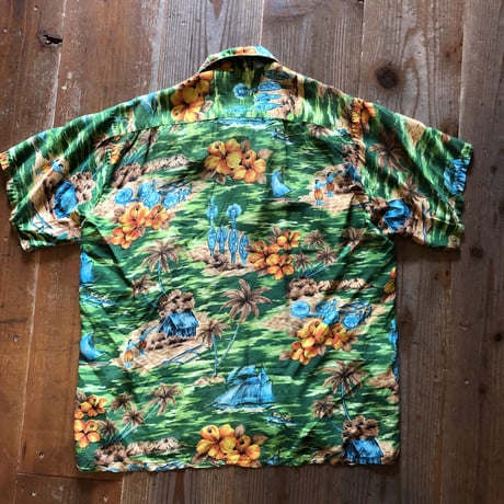 60-70's MADE IN JAPAN ハワイアンシャツ
