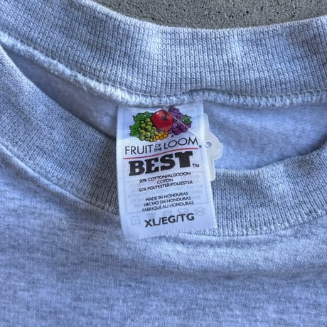 FRUIT OF THE LOOM NASAプリントスウェット