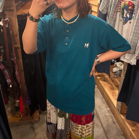 BIG DOGS ヘンリーネックTシャツ