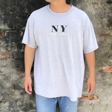 NEW YORK シンプルロゴTシャツ  XL