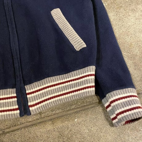 TOMMY HILFIGERコットンニットジャケット