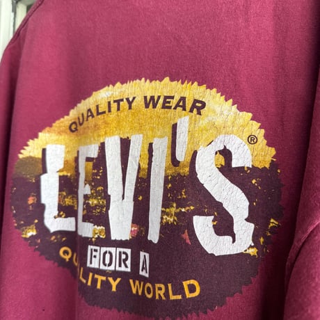 90's Levi's プリントTシャツ