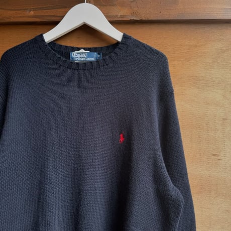 POLO コットンニット