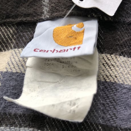 USA製 Carhartt長袖チェックシャツ