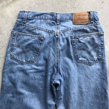 USA製Levi's550 RELAXED FIT W36×L30  アイスウォッシュ