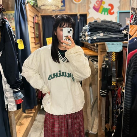 USA製チームＶネックナイロンPO