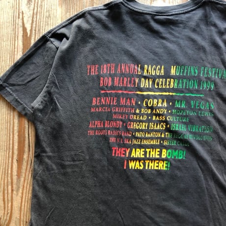 1999年 Bob Marley Day イベントTシャツ