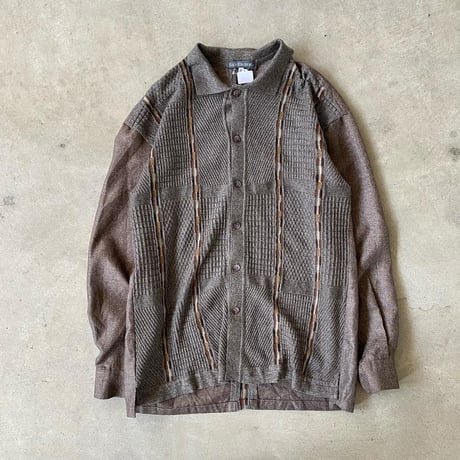 リラックスニットシャツ