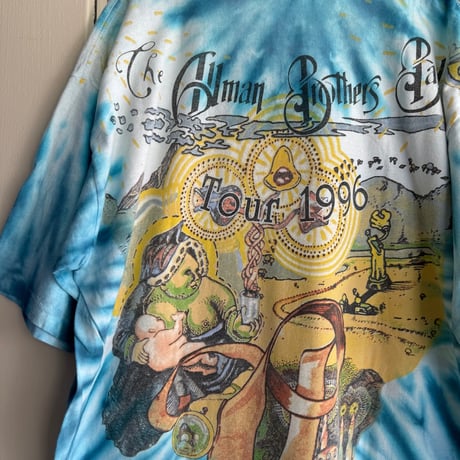 90's The Allman Brothers Band タイダイTシャツ　XL