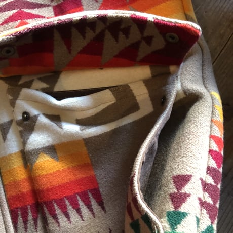 PENDLETON  ネイティブ柄ウールジャケット  S