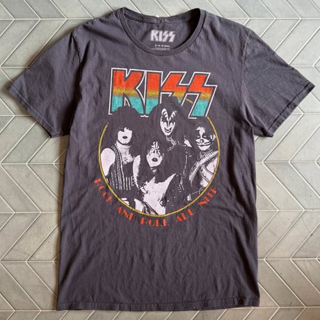 KISS プリントTシャツ