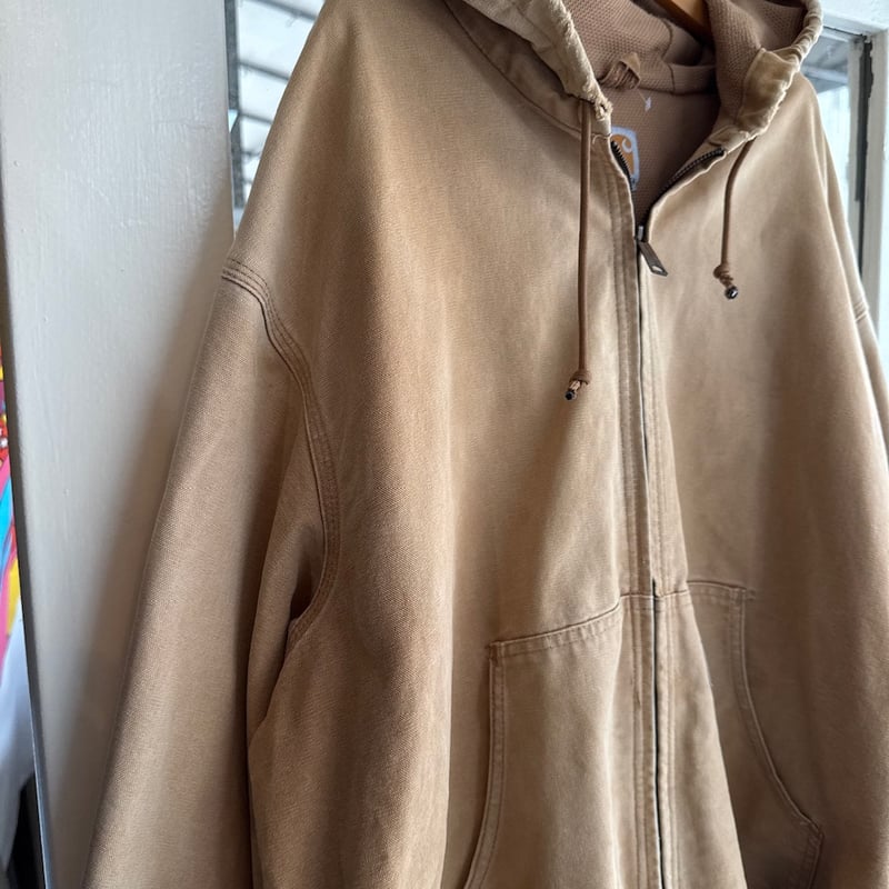 Carhartt アクティブジャケット 2XL usa製　希少✨　お値下げ⭕️ USA製 Carharttアクティブジャケット 2XL | CUSTOM FEVER