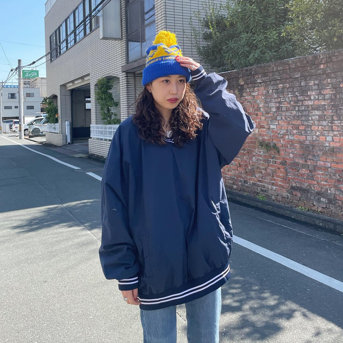 RUSSELL ATHLETIC×BLUE BLUE 別注 ナイロンセットアップ RUSSELL ATHLETIC×BLUE BLUE 別注 ナイロンセットアップ