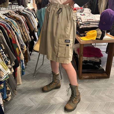 サイドポケットハーフパンツ
