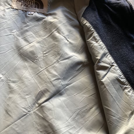 80年代茶タグUSA製The North Face ウールジャケット