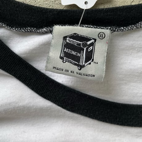 AC/DC 両面プリントラグランTシャツ