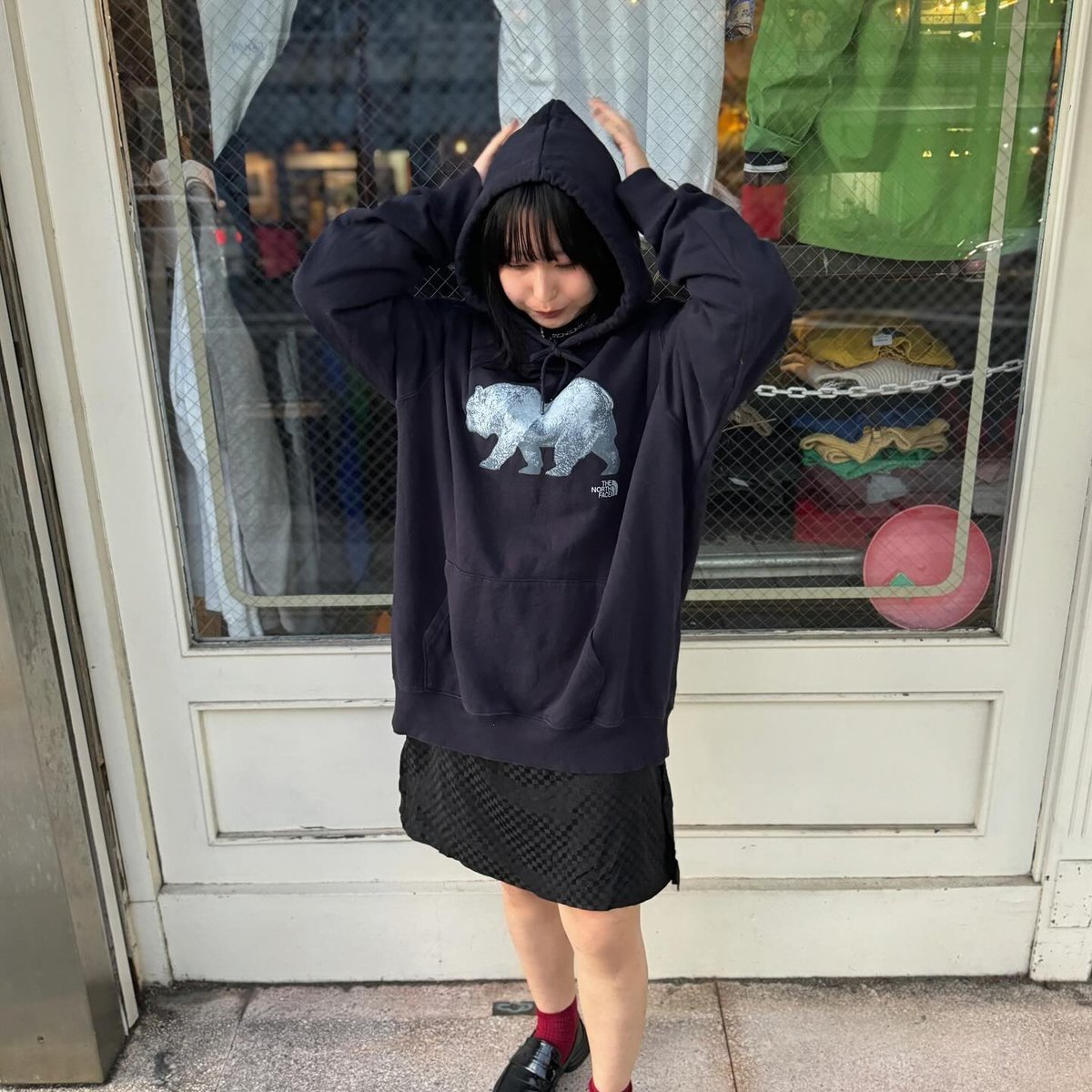 THE NORTH FACE クマプリントパーカー | CUSTOM FEVER