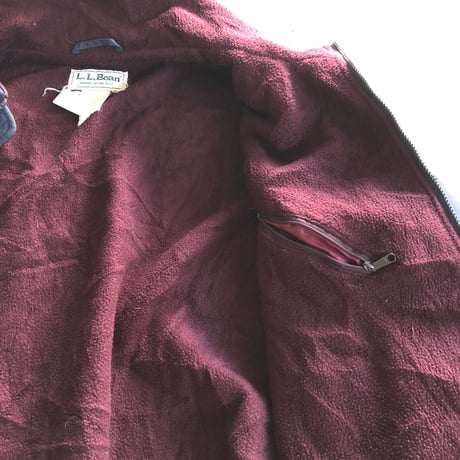 USA製 L.L.Bean〝Warm-up Jacket〟ネイビー