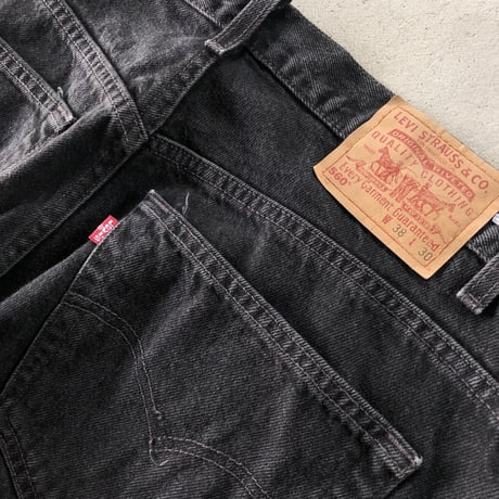 Levi's560  W38×L30ブラック