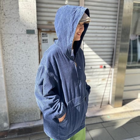 裏地付きコーデュロイアノラック