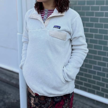 patagonia スナップボタンフリース