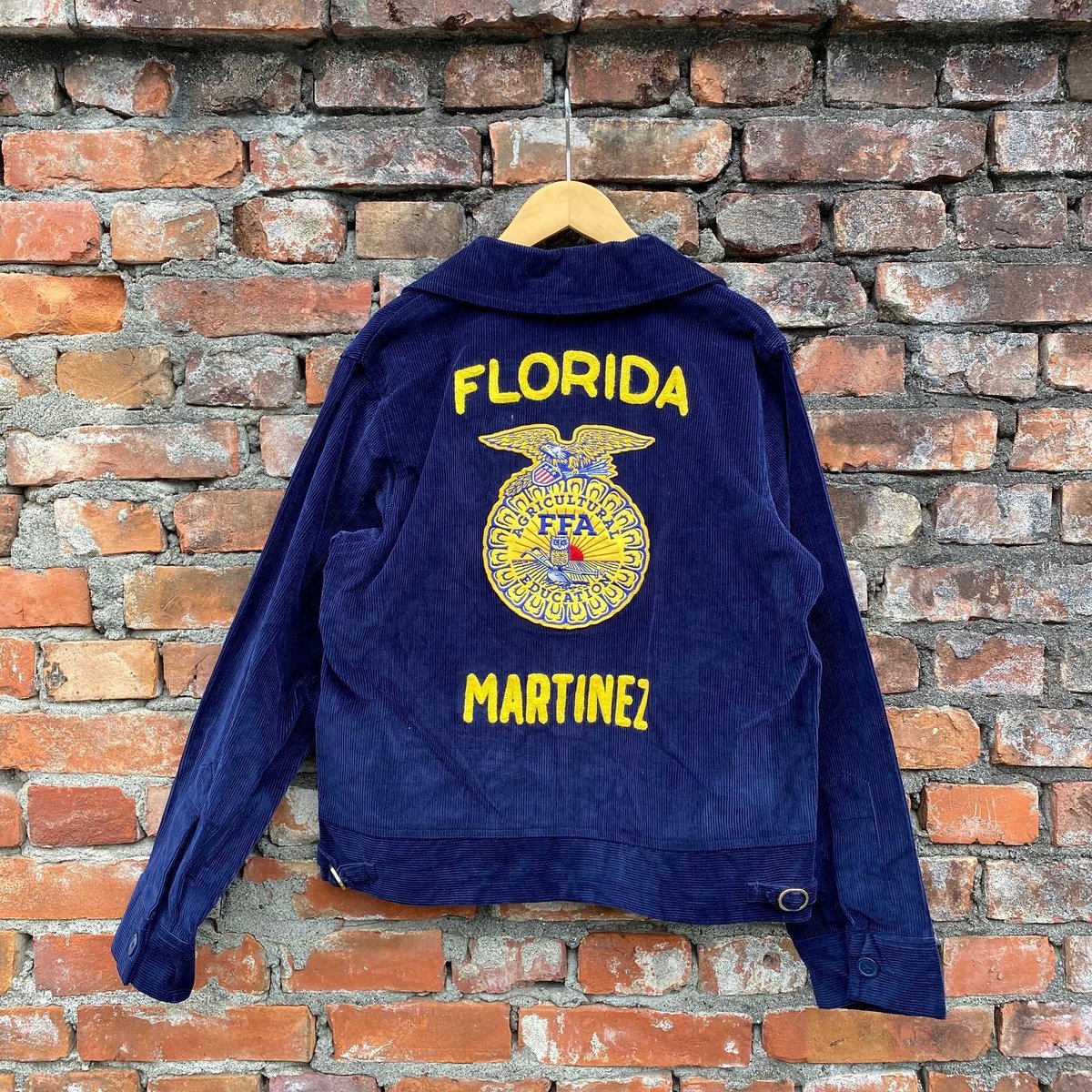 NATIONAL FFAコーデュロイファーマーズジャケット FLORIDA 古着 90年代 NATIONAL FFA ファーマーズ コーデュロイジャケット