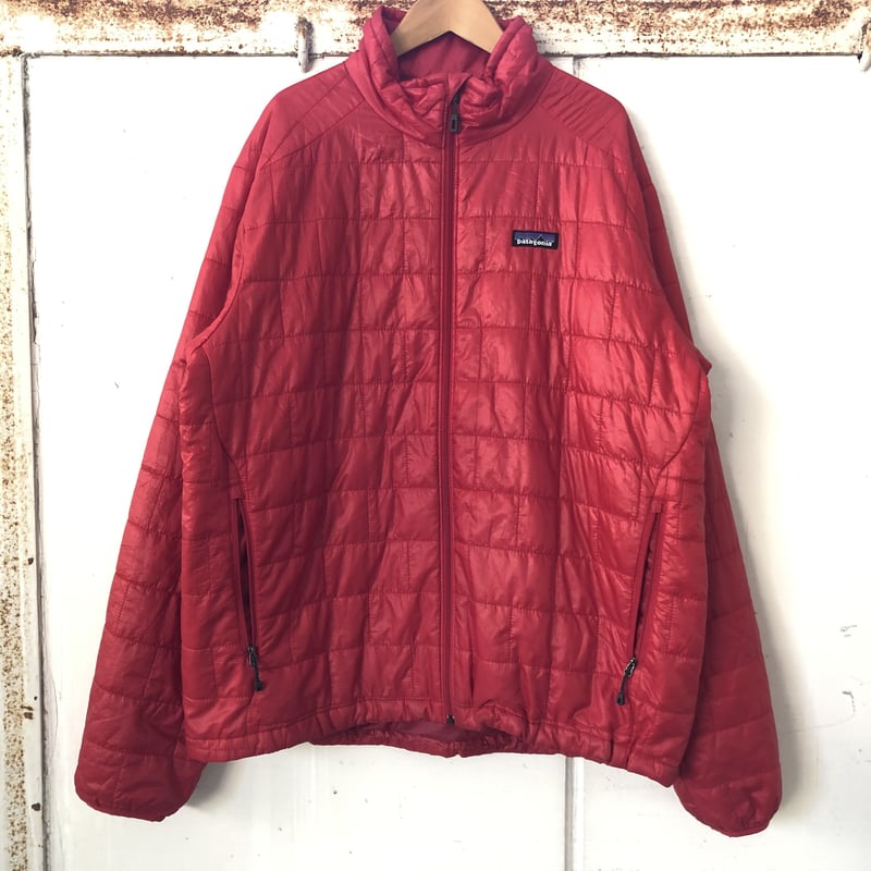 patagonia　パタゴニア ナノパフジャケット L レッド 中古・古着通販】Patagonia (パタゴニア) Nano Puff Hoody