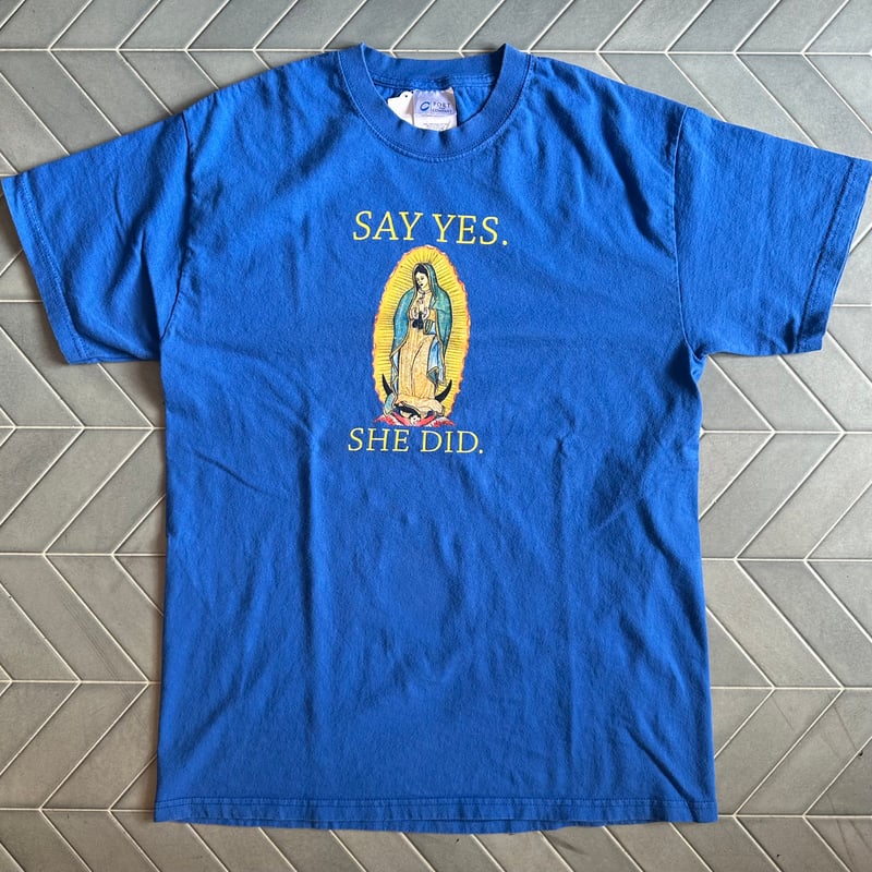 Jean Paul Gaultier アートプリントTシャツ キリスト マリア Jean Paul Gaultier Jesus JPG Vintage Angel Jesus Cross