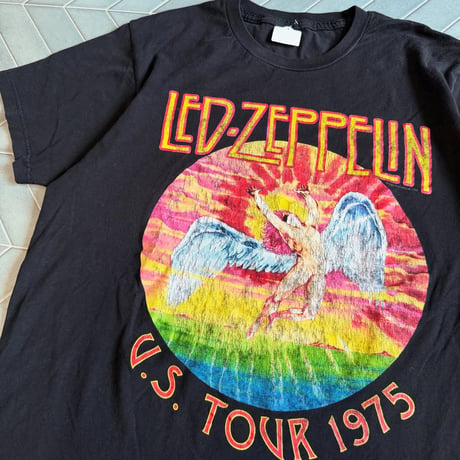 Led Zeppelin カラープリントTシャツ