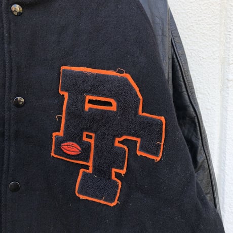 90'sUSA製 TM ATHLETICS ウールスタジャン