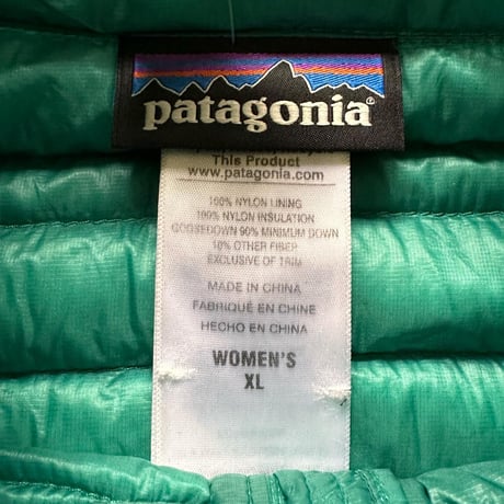 Patagoniaライトダウンジャケット