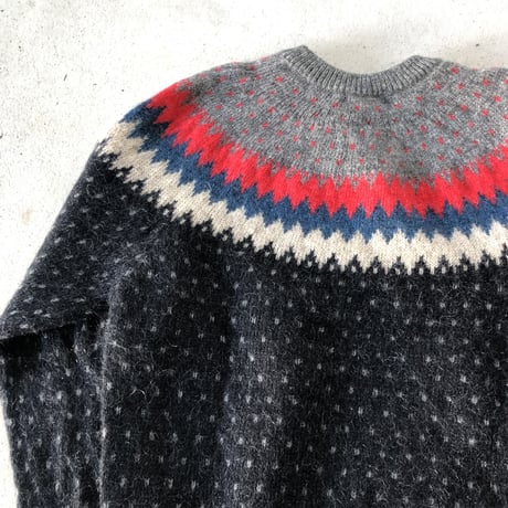 80年代 WOOLRICH モヘア混ニットセーター