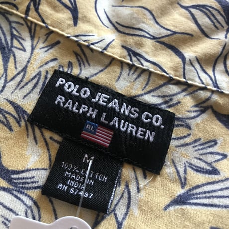 Ralph Lauren  半袖開襟シャツ ボタニカル柄