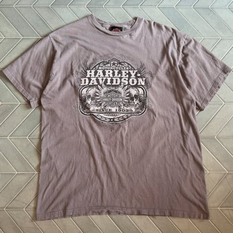 Harley-Davidson スカルデザインTシャツ