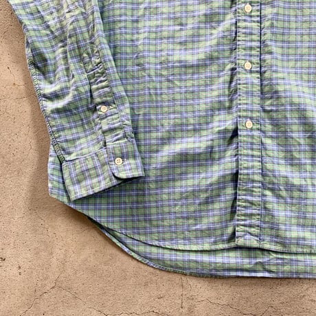 Ralph Laurenボタンダウンチェックシャツ