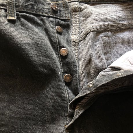 USA製 Levi's501 W34×L36 先染めブラック