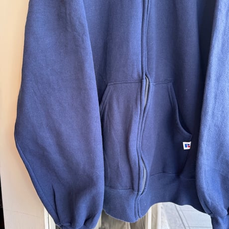 90's USA製 RUSSELL ジップパーカー XL