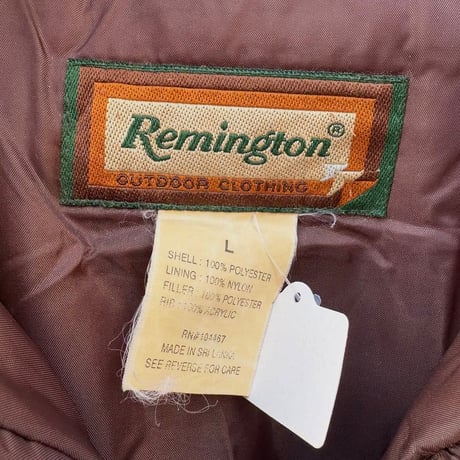 Remington リアルツリー柄中綿入りアクティブジャケット