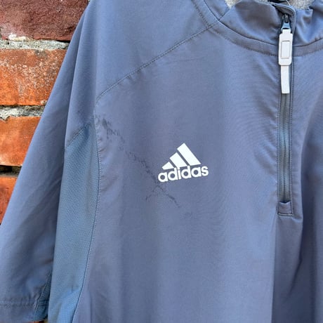 adidas×Morton College ハーフジッププルオーバー