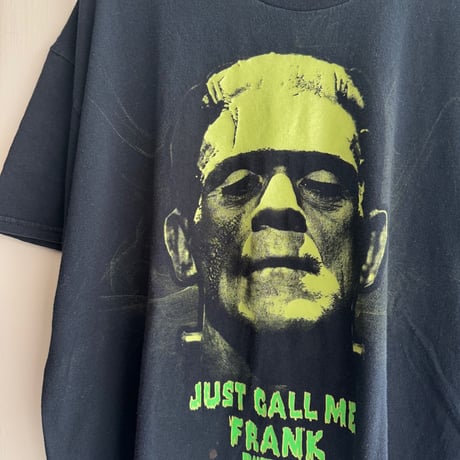 00's FRANKENSTEIN 蓄光プリントTシャツ XL