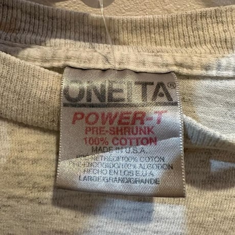 90年代USA製プリントロンT🐺