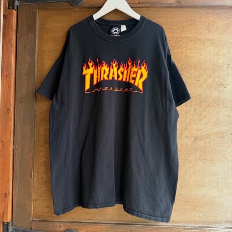 THRASHERファイヤーロゴTシャツ