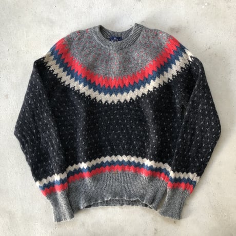 80年代 WOOLRICH モヘア混ニットセーター