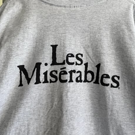 〜00's Les Miserables プリントT  XL