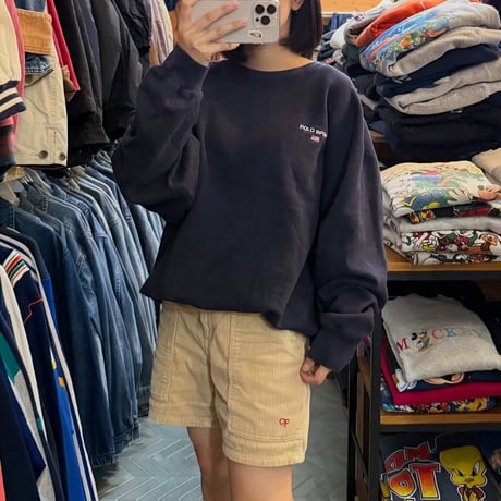 90s POLO SPORT ワンポイントスウェット