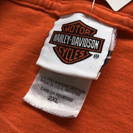 USA製 HARLEY DAVIDSON プリントTシャツ 2XL