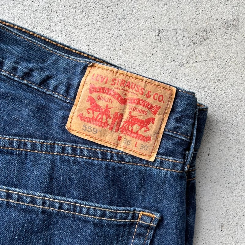Levi's 559 W36 L30 ストレートデニム | CUSTOM FEVER