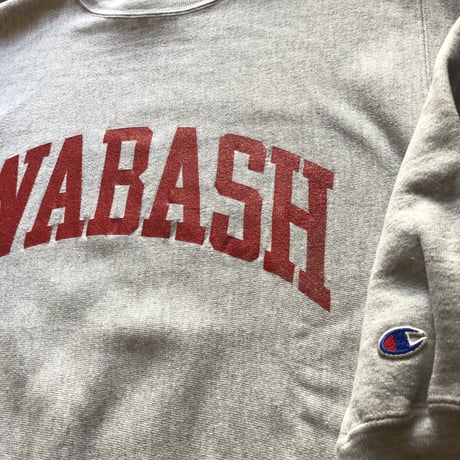 90'sUSA製WABASHチャンピオンリバースウィーブ L