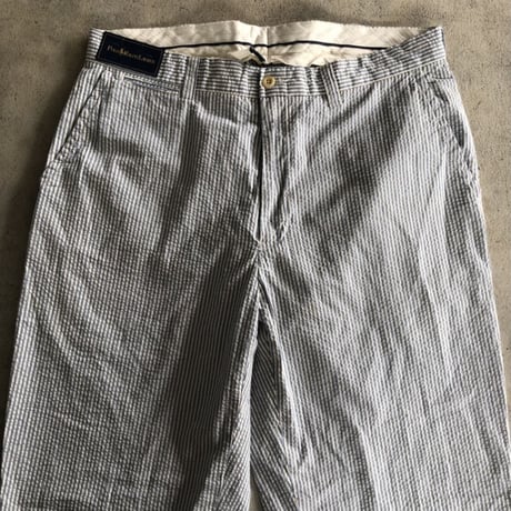 未使用Polo by Ralph Lauren シアサッカーストライプパンツ W36×L32